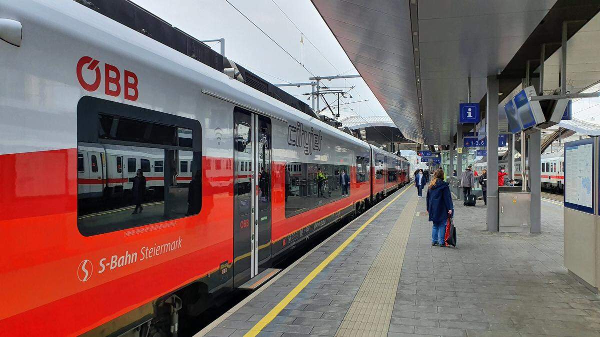 Der S-Bahn-Verkehr soll in Graz künftig teilweise unter die Erde abtauchen