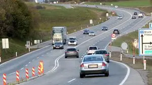 Die Verhandlungen über den Ausbau der Friesacher Bundesstraße (B317) in Kärnten laufen seit Jahrzehnten (Archivfoto)