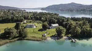 Die Villa von Hans Tilly auf der Wörthersee-Halbinsel Walterskirchen ist seit Jahren vom Abriss bedroht