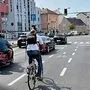 Gefährliche Radstreifen machen das Radfahren in Klagenfurt riskant