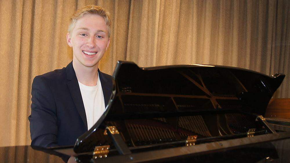 Mit zwölf Jahren schuf er seine erste Oper: Patrick Hahn (19) aus Laßnitzhöhe PREISS