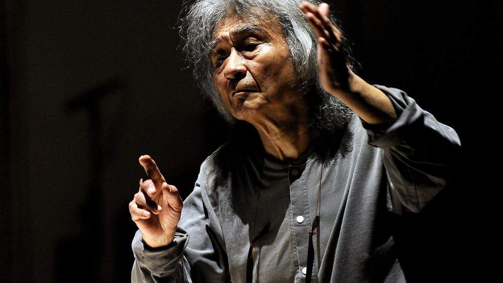 Seiji Ozawa auf einem Archivbild aus dem Jahr 2009