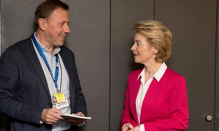 Das große Interview zum Amtsantritt: Ursula von der Leyen, Andreas Lieb