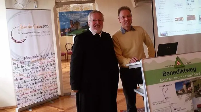 Pater Siegfried und Simone Frignani