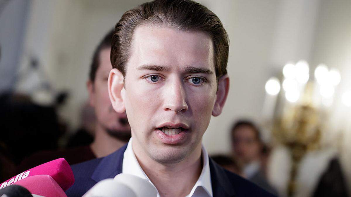 Außenminister Kurz