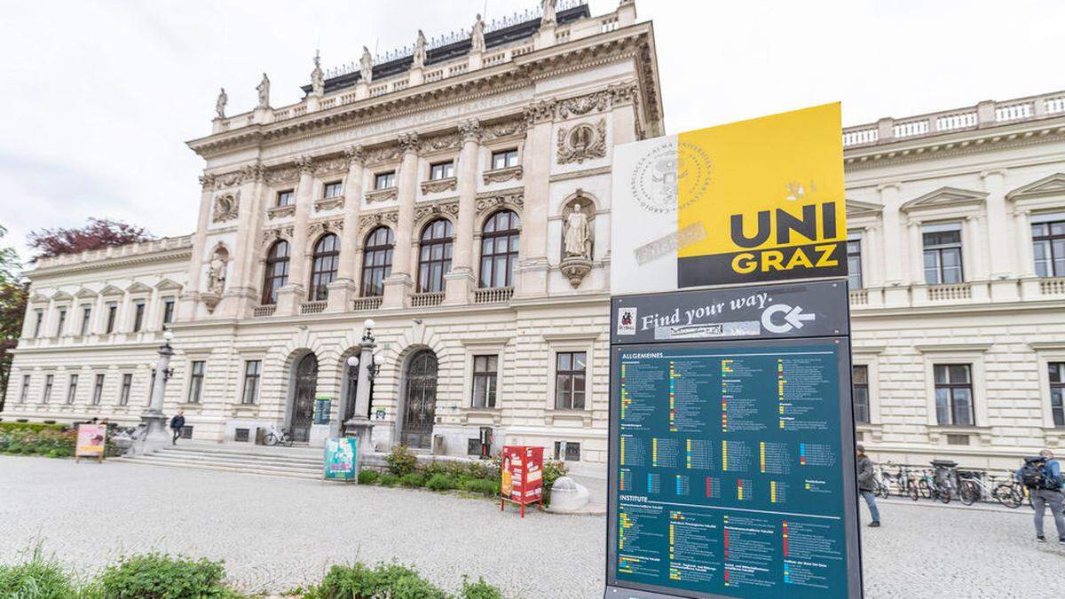 Inskription ist wegen des Lockdowns nur online an der Universität graz möglich.