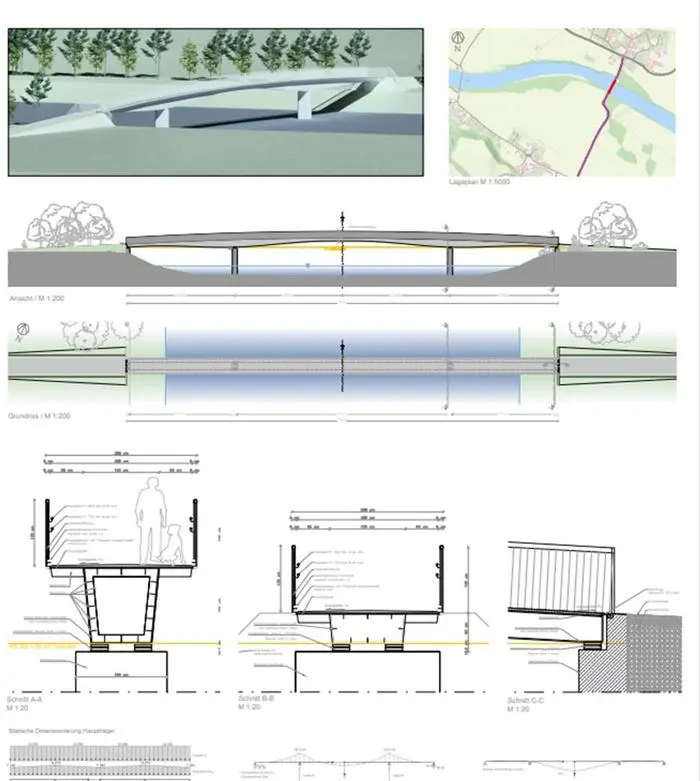 So soll die Brücke laut dem Sieger Alexander Truppe aussehen