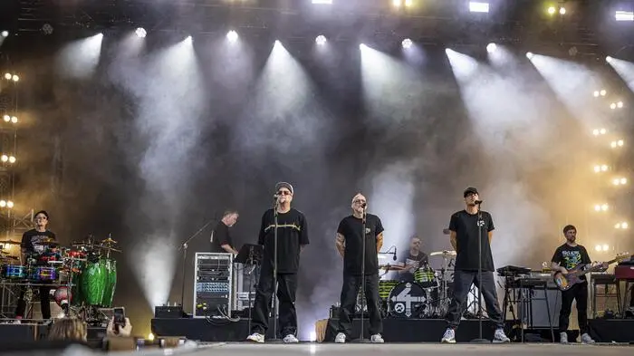 Am Sonntagabend bildete die deutsche Hip-Hop-Gruppe den Abschluss der heurigen Konzertreihe auf der Starnachtbühne. 