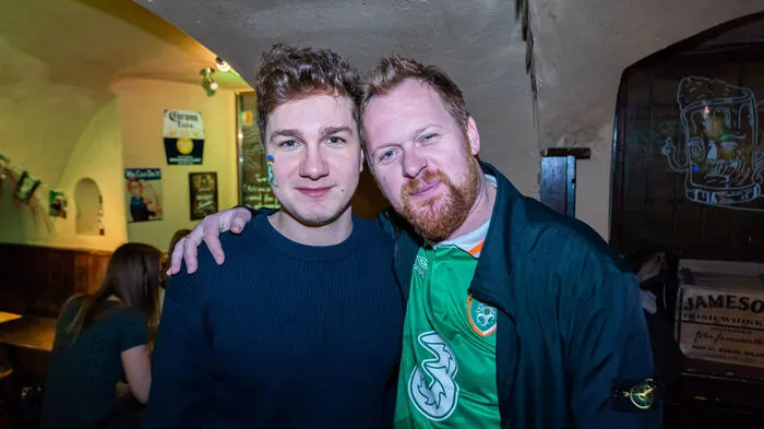 In den Irish Pubs herrschte gestern ganz klar die Farbe Grün. 