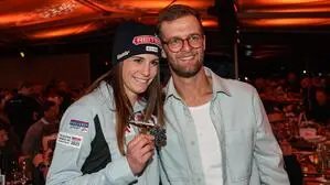 Mirjam Puchner mit Freund Franz