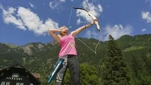 Im 3D Bogenparcour können sich Groß und Klein wie Robin Hood fühlen und Treffsicherheit beweisen