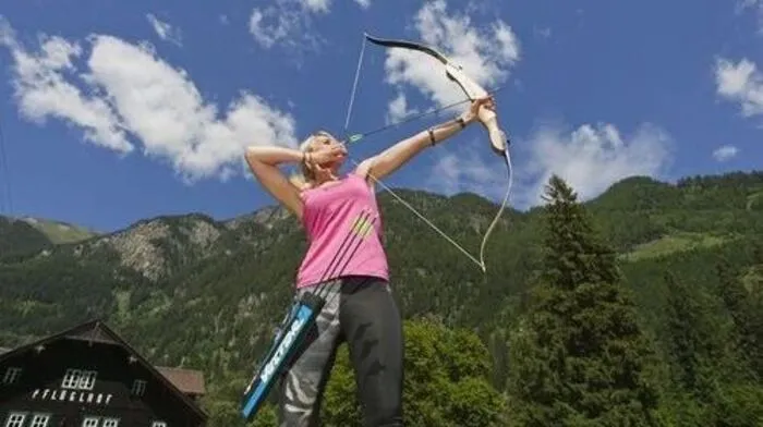 Im 3D Bogenparcour können sich Groß und Klein wie Robin Hood fühlen und Treffsicherheit beweisen