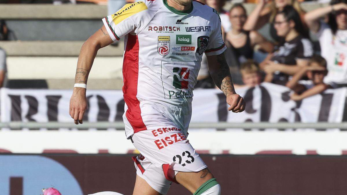 Neo-Wolfsberger Florian Rieder trifft am Samstag beim Derby in Klagenfurt auf seine ehemaligen Teamkollegen