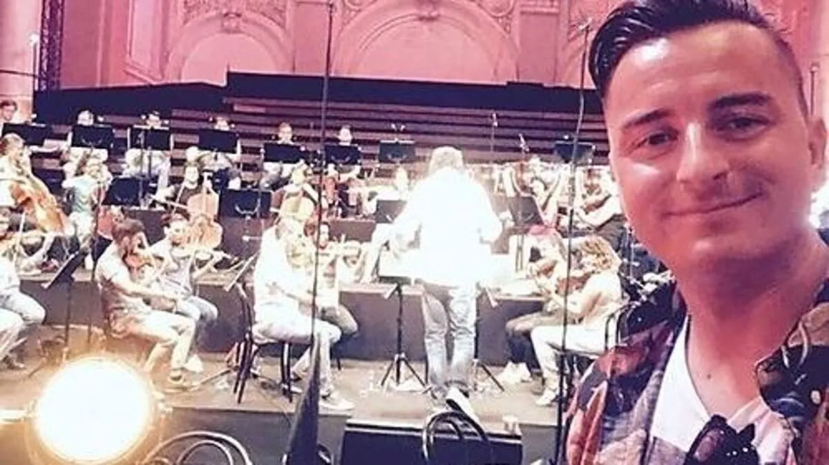 Andreas Gabalier fand schon die Orchesterproben "soooo schön", Dienstag und Mittwoch heißt es unplugged spielen