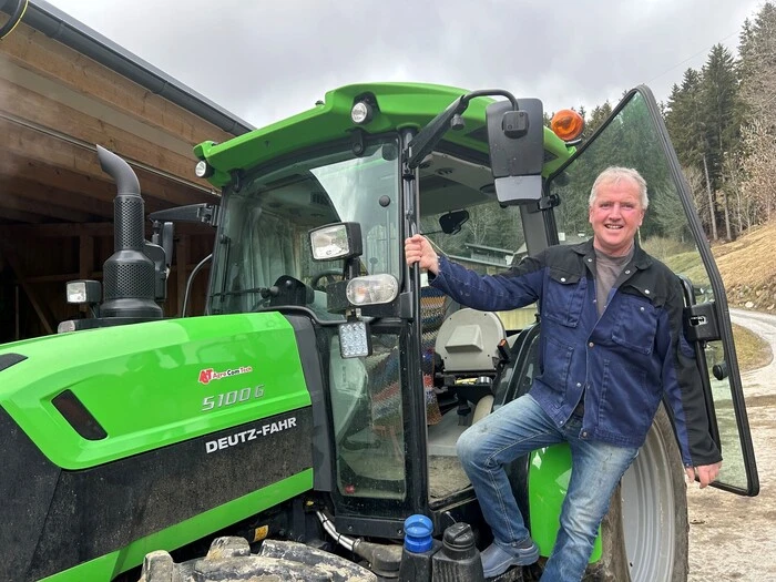 Paul Lang, Landwirt auf der Sommeralm