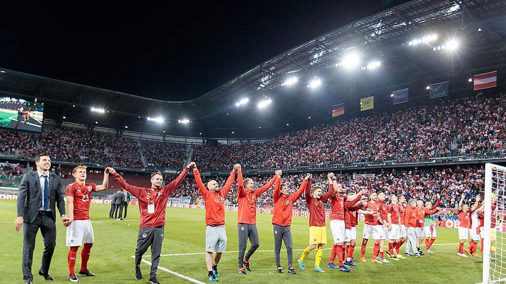 Fast ein Jahr nach dem Match gegen Deutschland könnte Österreichs Team wieder in Klagenfurt auflaufen