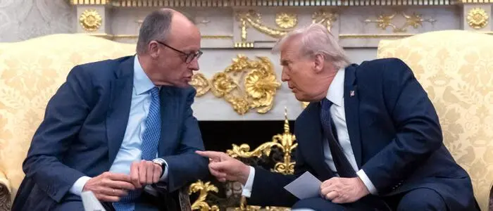 Trumps Wut ist insofern neu, als sie diesmal Merz trifft