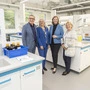 WKO Steiermark Präsident Josef Herk, Akademie-Leiterin Andrea Hickel, Wirtschaftslandesrätin Barbara Eibinger-Miedl und GL-Pharma-Inhaberin Ilse Bartenstein (v.l.)