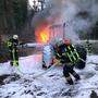 Erst im Jänner hatte ein Traktor in Ligist gebrannt (Foto), nun fing ein Traktor in einem Wirtschaftsgebäude in Mooskirchen Feuer