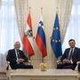 Bundespräsident Alexander van der Bellen zu Gast beim slowenischen Amtskollegen Borut Pahor 