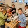 Ideen für den Spielplatz wurden gemeinsam gesammelt