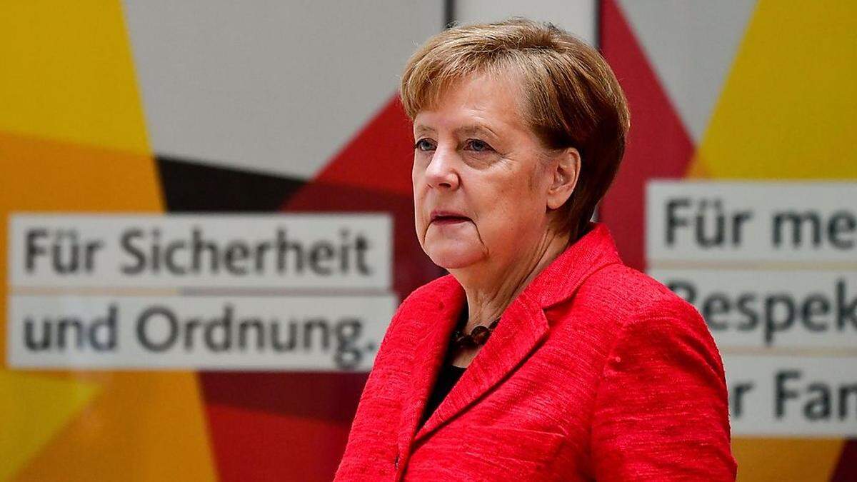 Merkel in der CDU-Zentrale
