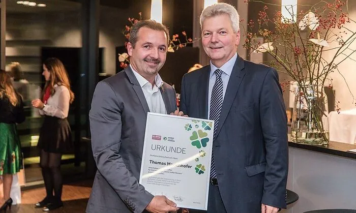 Thomas Marichhofer unterstützt "Steirer helfen Steirern" um Bernd Olbrich als Botschafter