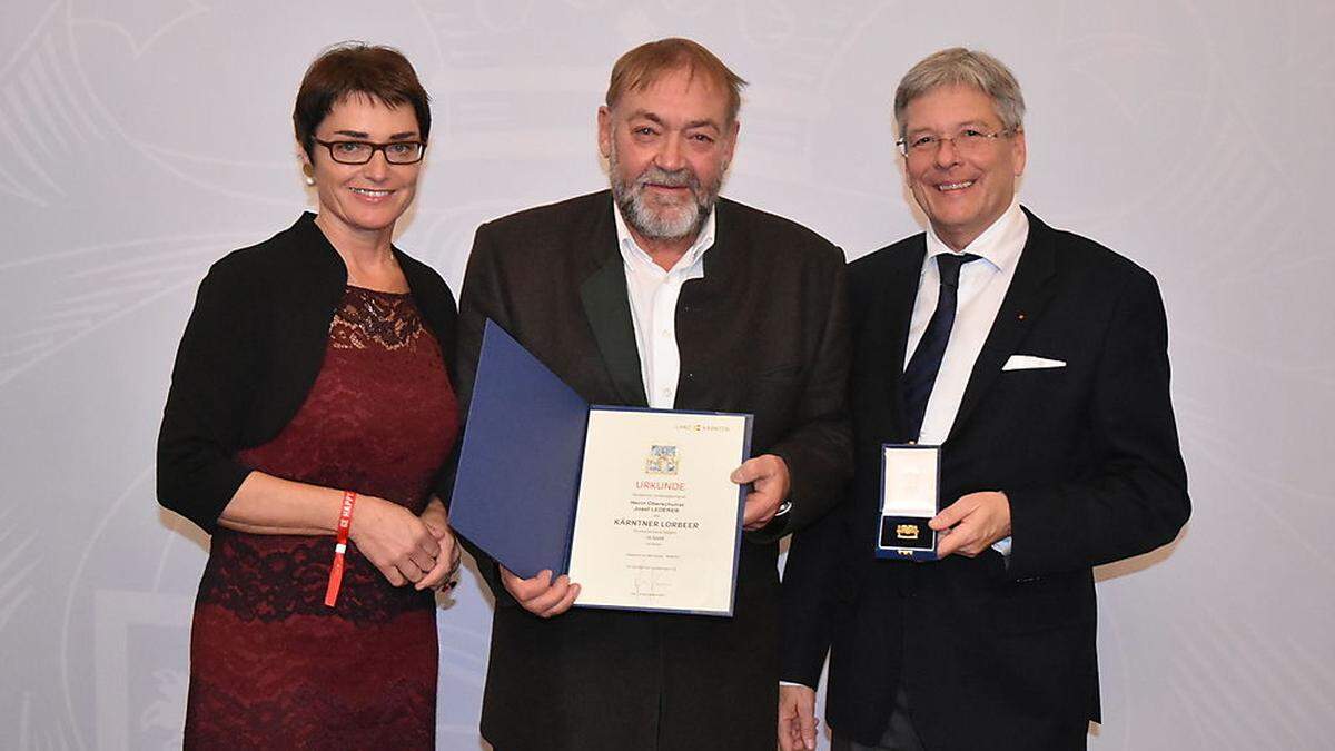 Beate Prettner, Sepp Lederer und Peter Kaiser