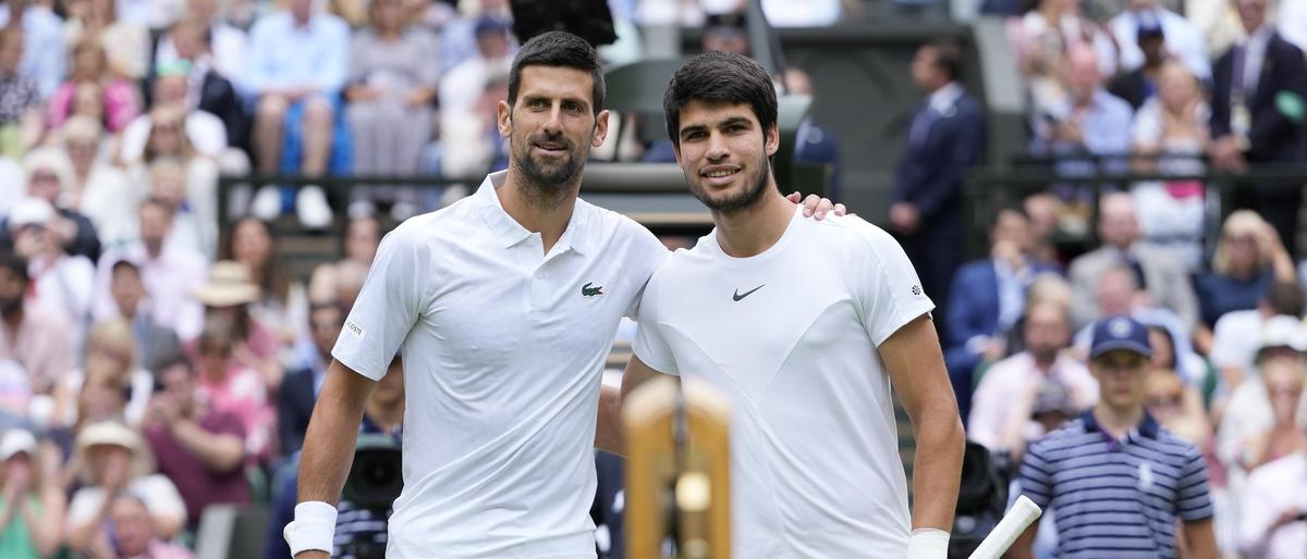 Gelingt Novak Djokovic (links) heute gegen Carlos Alcaraz die Revanche?
