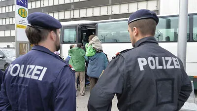 Festnahme am Wiener Westbahnhof (Sujetbild)