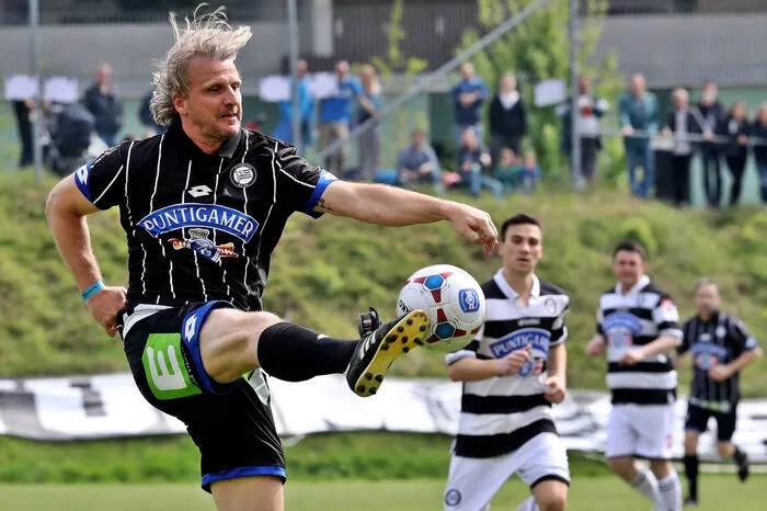Der scheidende Trainer der Sturm Amateure spielte ebenfalls.