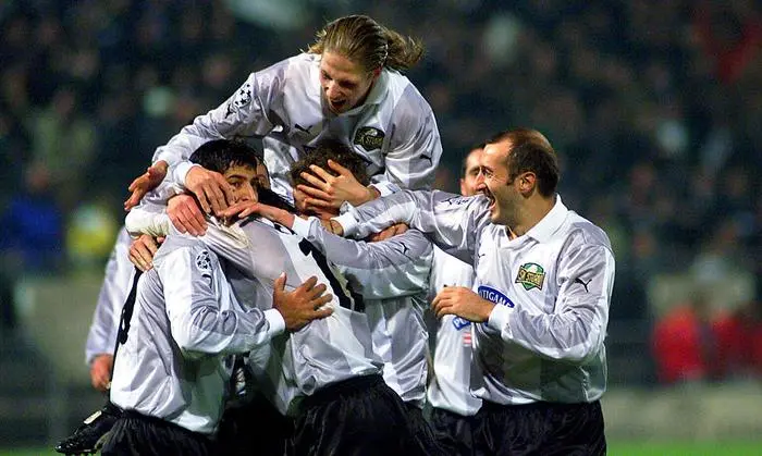 Der SK Sturm in der Champions-League-Saison 2000/01