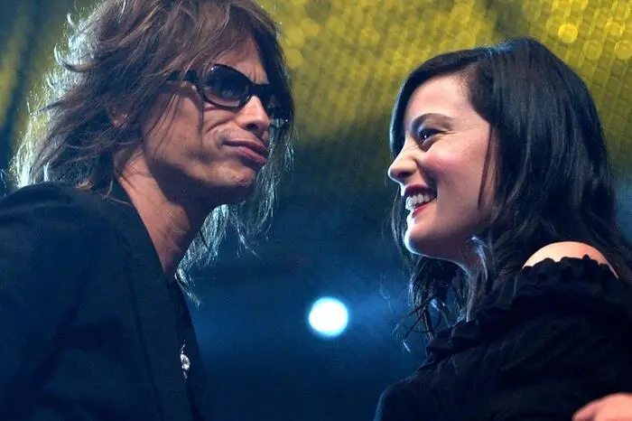 Der US-amerikanische Musiker Steven Tyler (75) und seine Tochter, die Schauspielerin Liv Tyler (46).