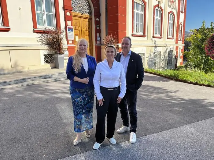 Für den Weizer Stärkungsprozess maßgeblich verantwortlich: Die Gemeindespitze mti Vizebürgermeisterin Monika Langs, Bürgermeisterin Bettina Bauernhofer und Vize Gerd Holzer