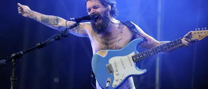 Er zeigt, wo es lang geht: Simon Neil von „Biffy Clyro“
