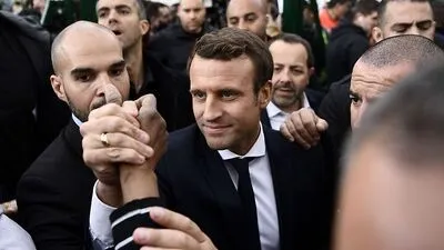 Emmanuel Macron im Wahlkampf-Finale