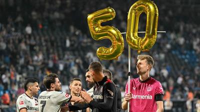 Leverkusen hat es wirklich geschafft: Die Werkself ist seit 50 Spielen ungeschlagen