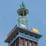 Der Kölner Messeturm mit dem markanten RTL-Logo