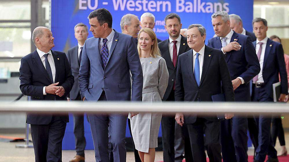 Schwierige Gespräche: Westbalkan als Auftaktthema für den EU-Gipfel