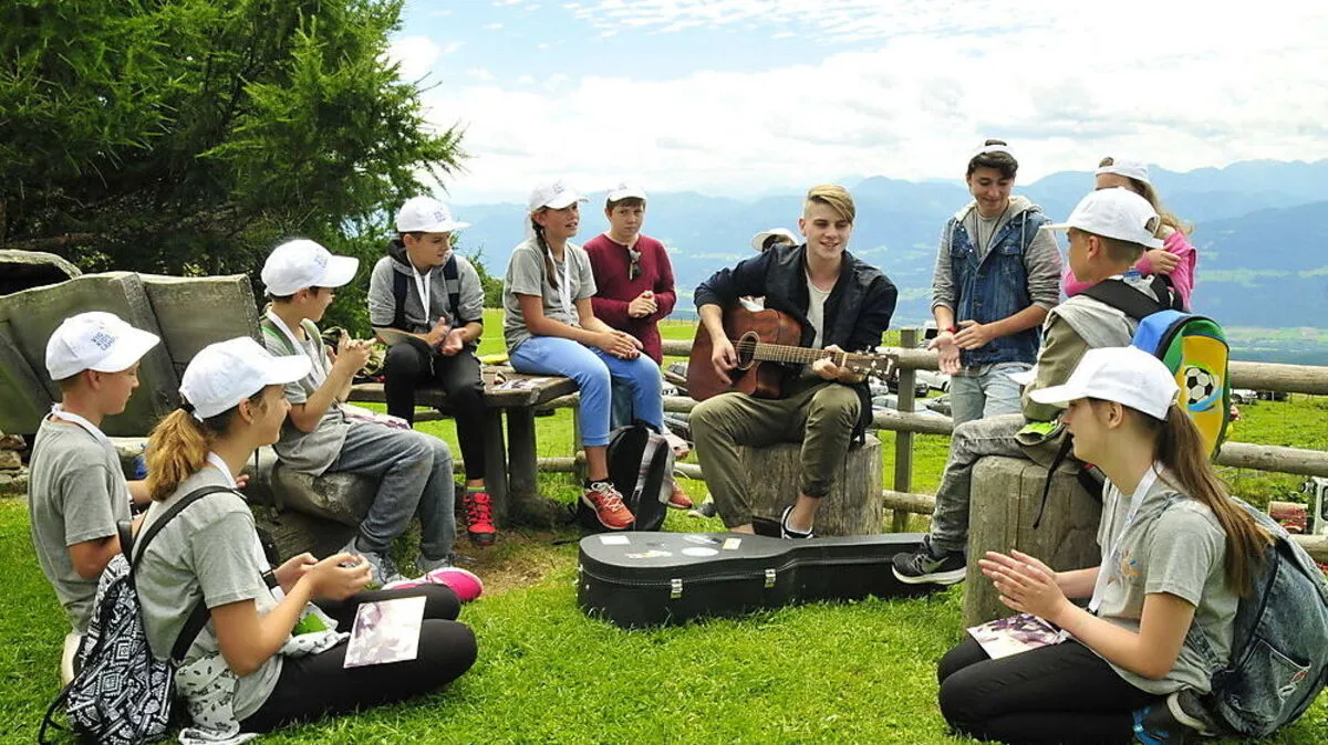 Privatkonzert mit Vincent Gross auf der Lammersdorfer Alm 