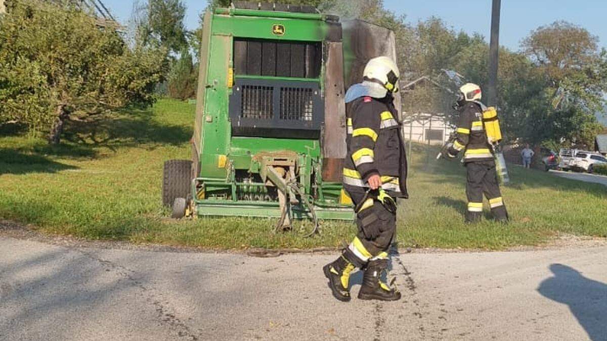 Das Gerät ist nach dem Brand unbrauchbar