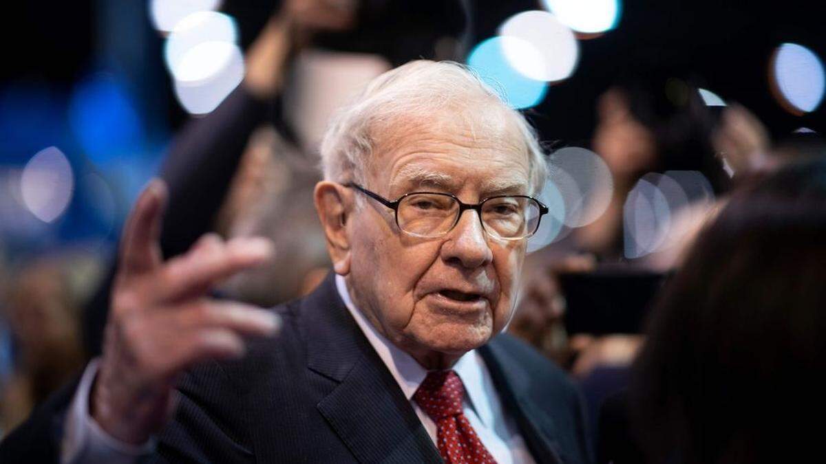 88 Jahre und noch immer voll im Geschäft: Warren Buffett