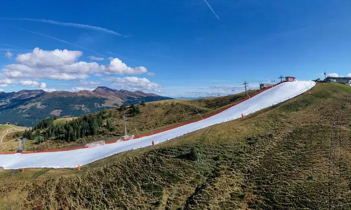 Der frühe Saisonstart für Skifahrer im Oktober 2019, auf der Resterhöhe in Mittersill (Pinzgau), sorgte damals für Diskussionen