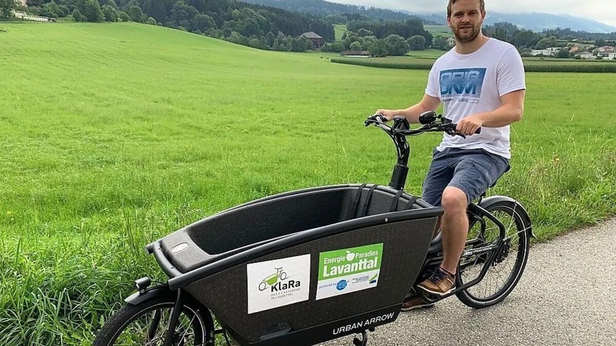 Umweltschonende Alternative: Stephan Stückler mit „KLaRa“
