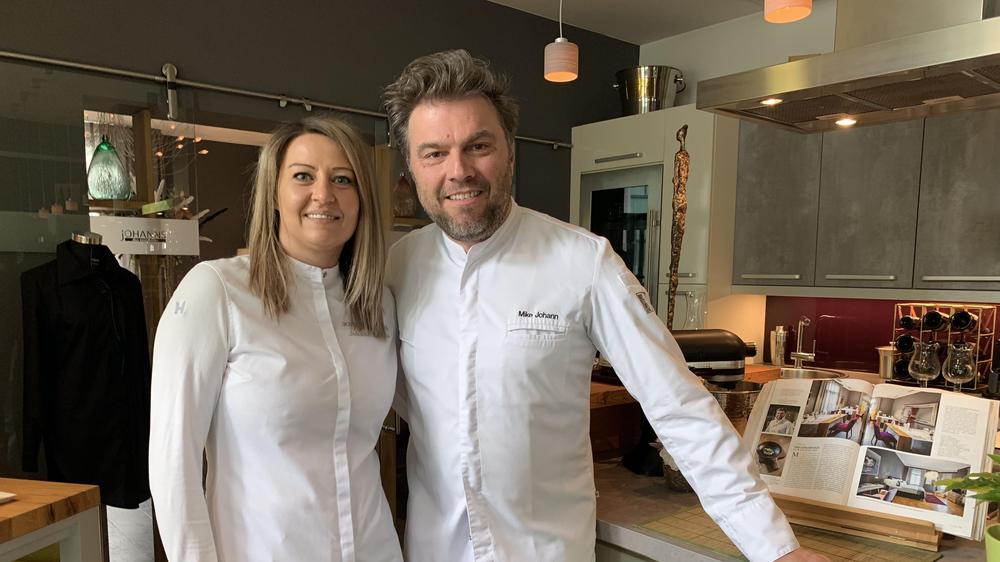 Emilia und Mike Johann freuen sich über 94 Punkte im Falstaff-Restaurantführer