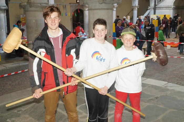 Ruben Quint, Lorenz Maier, Lucas Quint von "Kids forever"