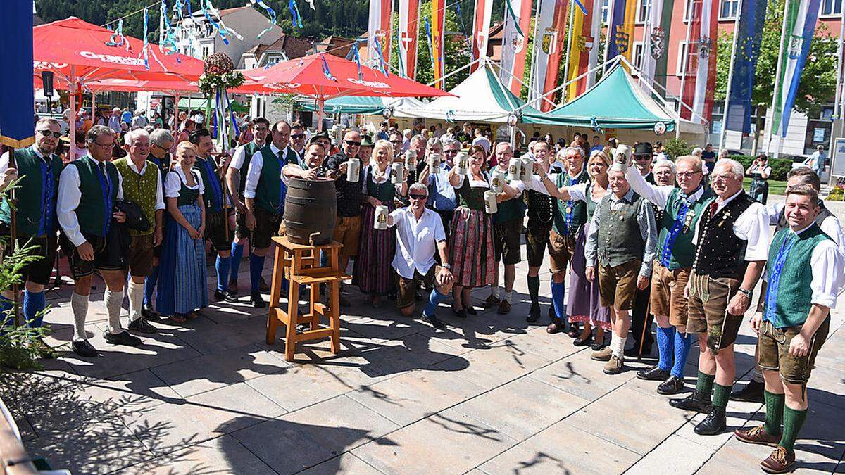 Beste Stimmung herrschte wieder beim Rennfelder Kirtag in Bruck