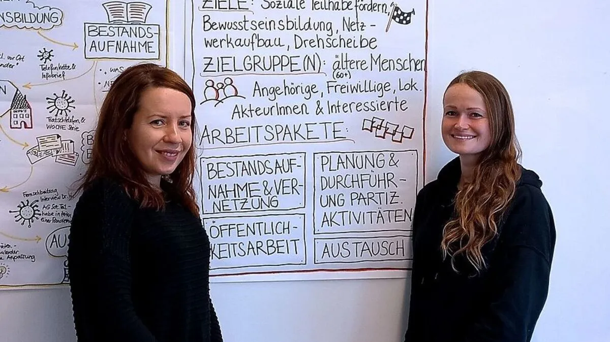 Eva Kainrad und Martina Frei