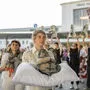 Die Parade des Bread & Puppet Theater in der Grazer Keplerstraße