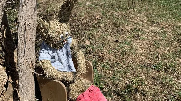 Auch ein Osterhase braucht einmal eine Pause. Und wo ginge das besser als an einem so herrlich sonnigen Platzerl